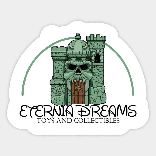 eternia greyskull Sticker by EterniaDreams